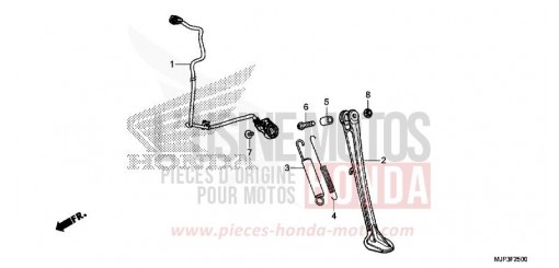 SIDE STAND CRF1000DG de 2016